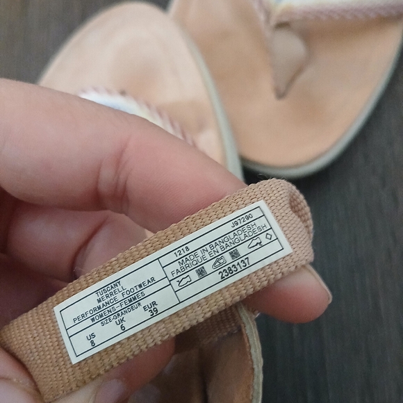 Merrell Women's Merrell District Mendi Thong Sandals Size 8 - Picture 7 of 7